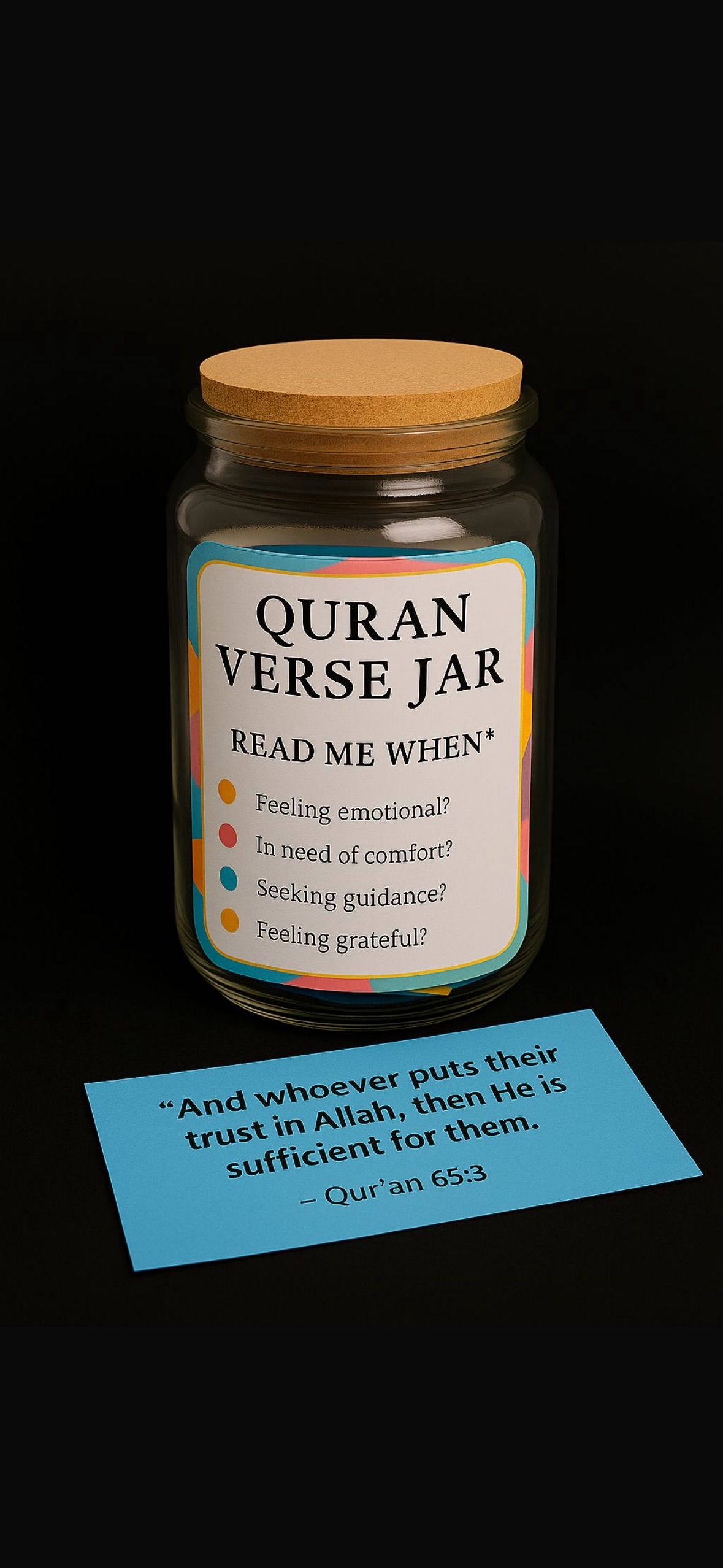 Quaran Verse Jar