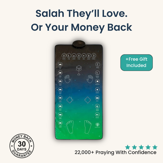 Salah Steps™ Guided Prayer Mat