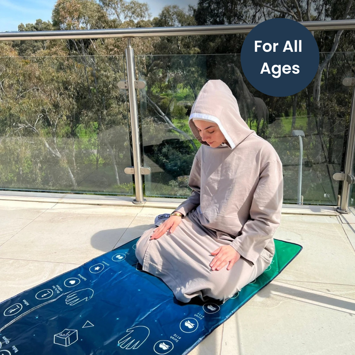 Salah Steps™ Guided Prayer Mat